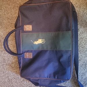 Vintage  Polo by Ralph Lauren  travel Bag with shoulder Strap